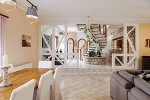 Interior view luxery Villa Aliki Vasiliki