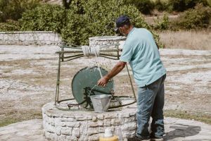 The draw well is still used today.